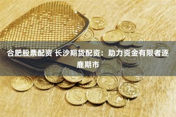 合肥股票配资 长沙期货配资：助力资金有限者逐鹿期市