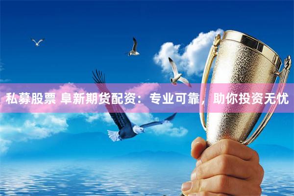 私募股票 阜新期货配资：专业可靠，助你投资无忧